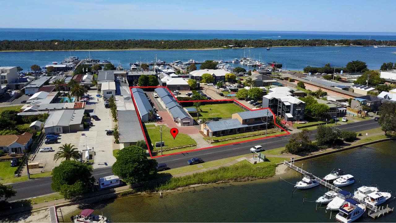 Lakeside Motel Waterfront Lakes Entrance Buitenkant foto